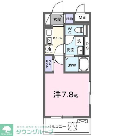 ブルーラグーンの物件間取画像
